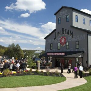 Crowd Outside Jim Beam American Stillhouse