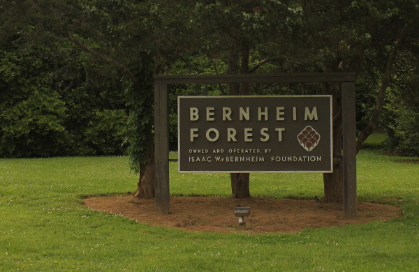 Bernheim Forest Sign