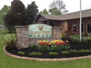Forest Edge Winery Sign