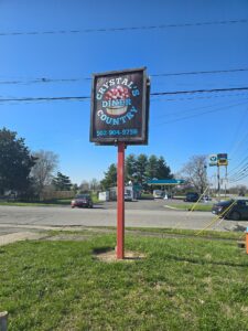 Crystals Diner Sign