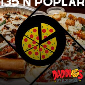 Daddios Pizza Flyer