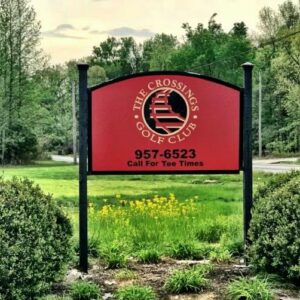 The Crossings Golf Club Sign