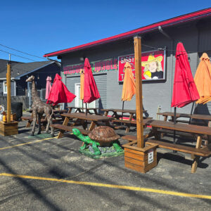 The Jungle Food Truck Court Outdoor Seating