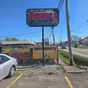 The Jungle Food Truck Court Sign