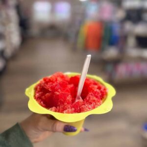 Red Snow Cone