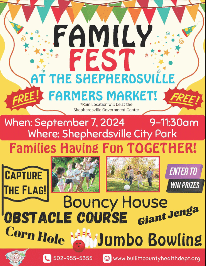 Family Fest At the Shepherdsville Farmers Market