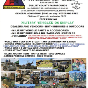 3rd Annual Kilroy Military Vehicle Show & Swap Meet